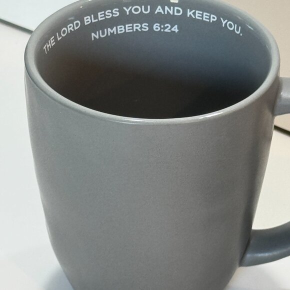 Mary & Martha Simply Elegant Mug Set Gray NIB Scripture (retired) - Picture 7 of 10